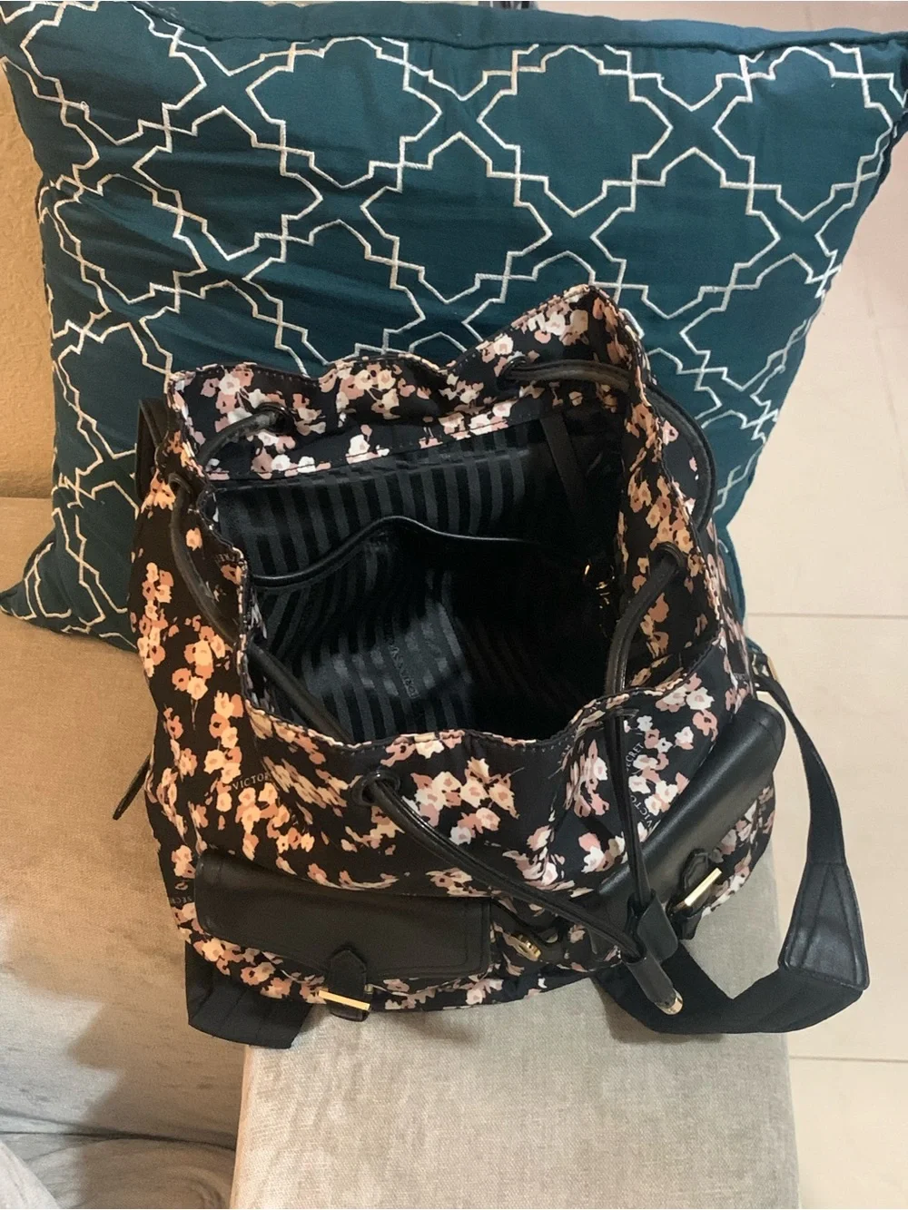 Victoria’s Secret Floral Backpack
